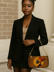 Obsidian Reverie Classic Zip Pochette QR0XD157