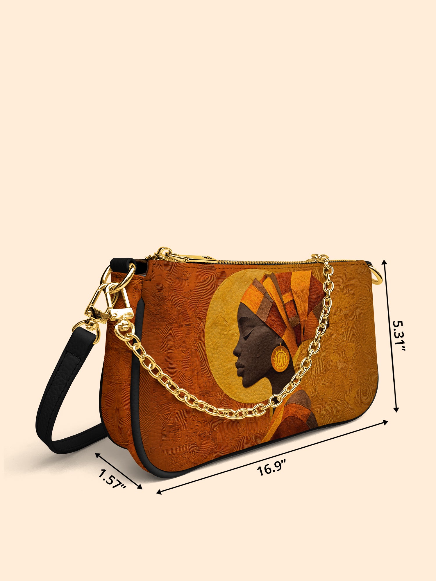Terracotta Pulse Classic Zip Pochette QR0XD160
