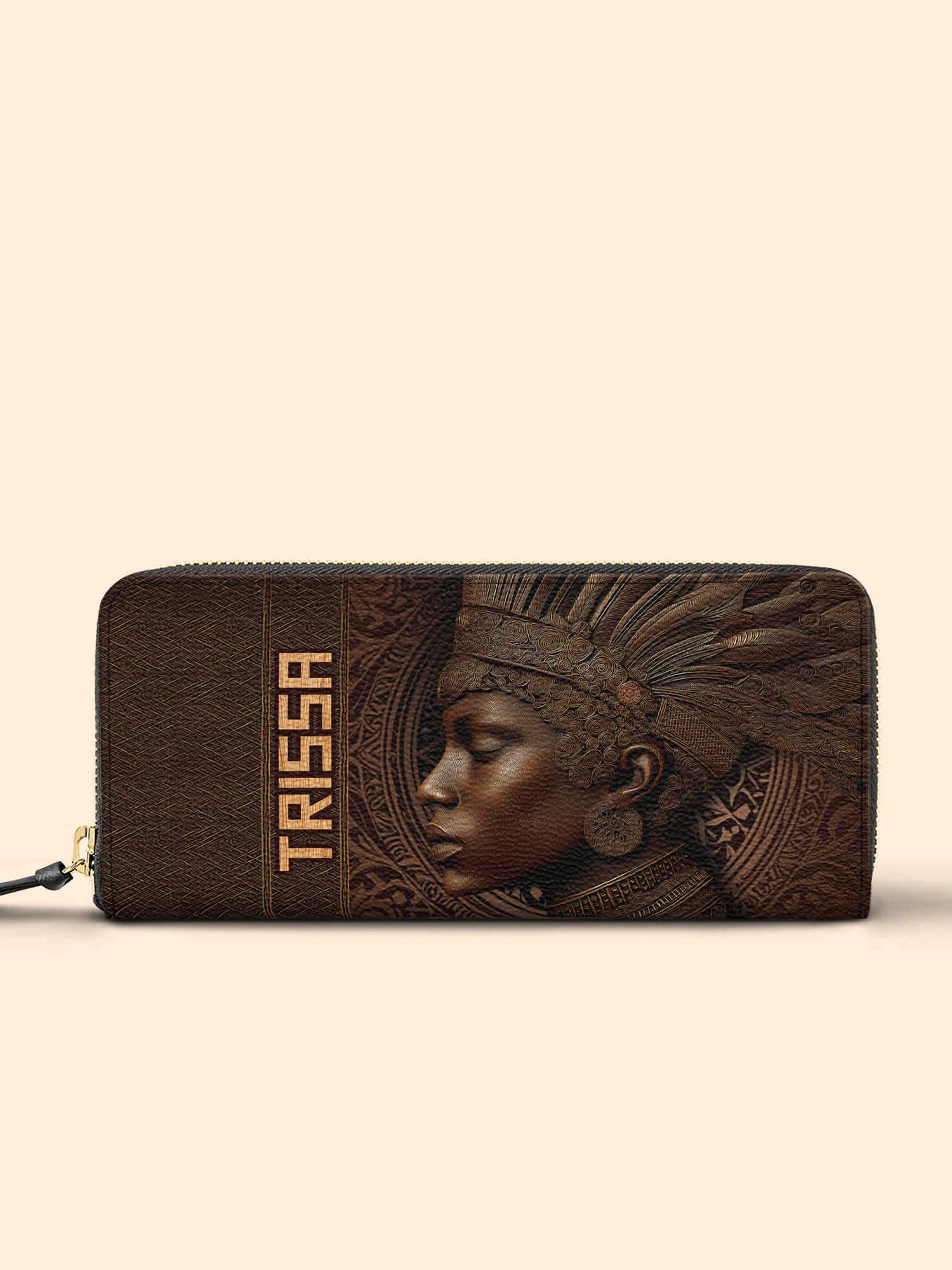 Back To Africa Slimline Zippy Wallet