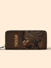 Back To Africa Slimline Zippy Wallet