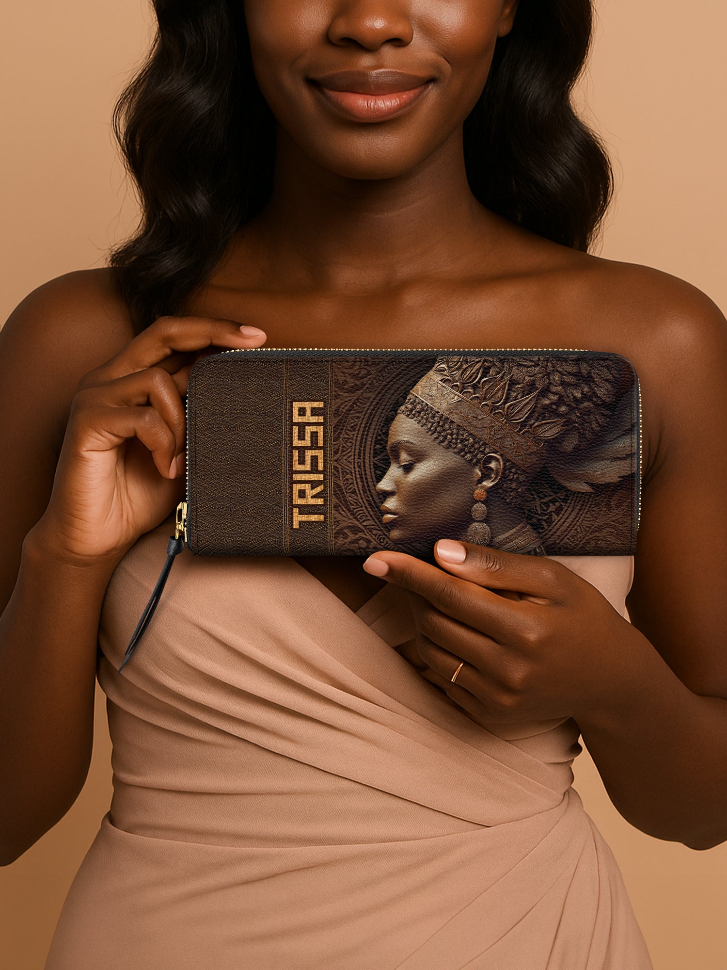 Back To Africa Slimline Zippy Wallet