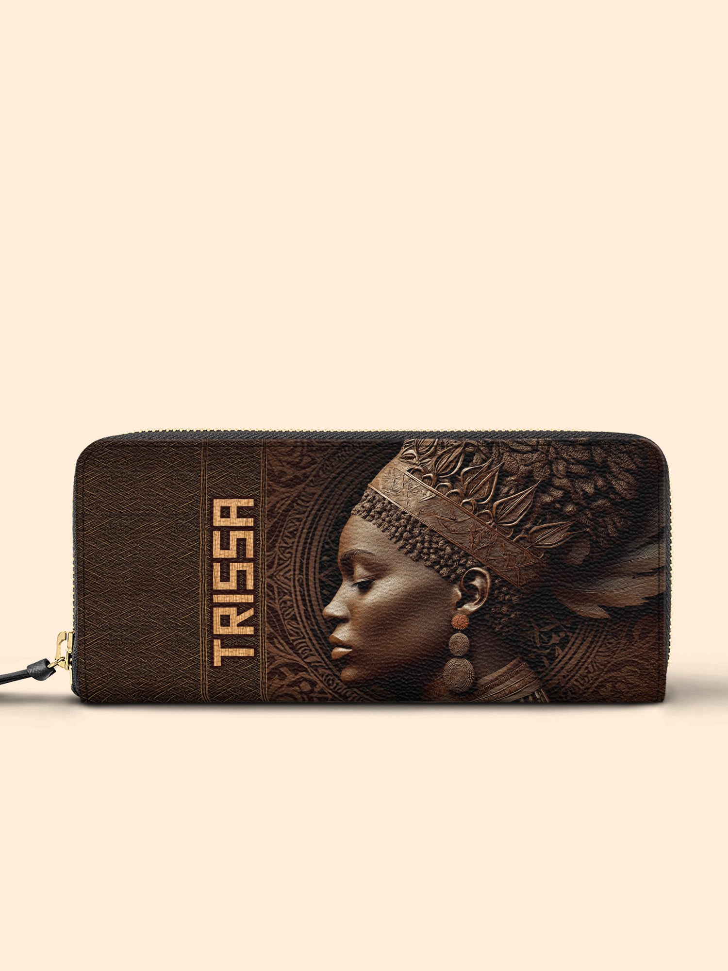 Back To Africa Slimline Zippy Wallet