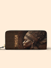 Back To Africa Slimline Zippy Wallet