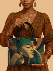 Ancestral Fold Premium Leather Handbag QR0XD113