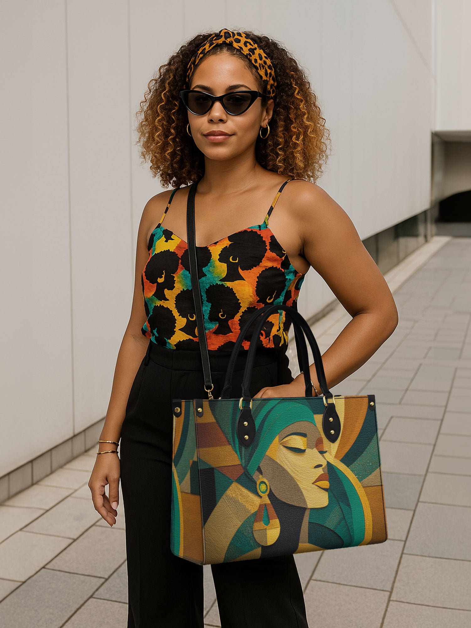 Ancestral Fold Premium Leather Handbag QR0XD113