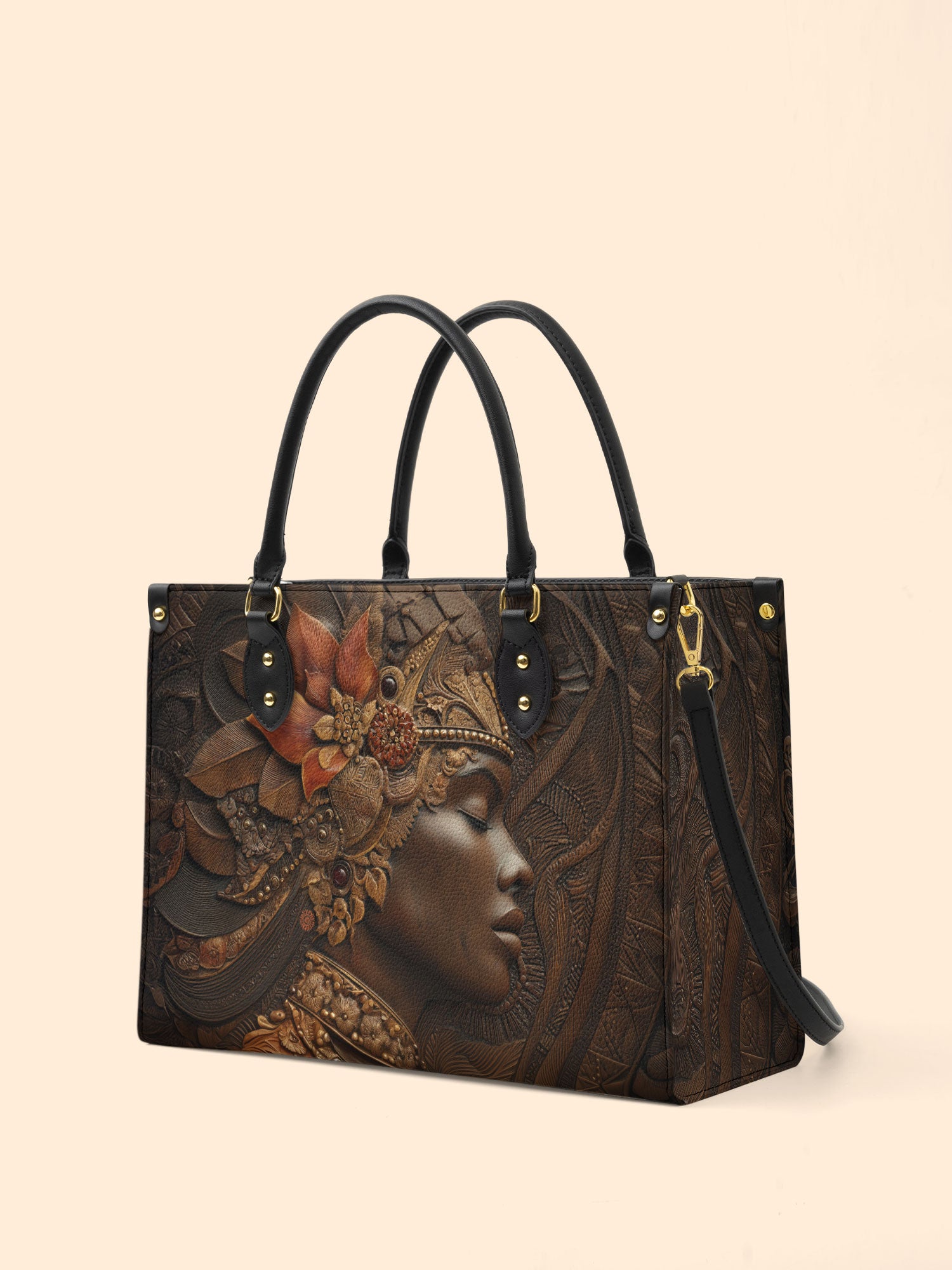 Bronzelyn Root Premium Leather Handbag QR0XD115