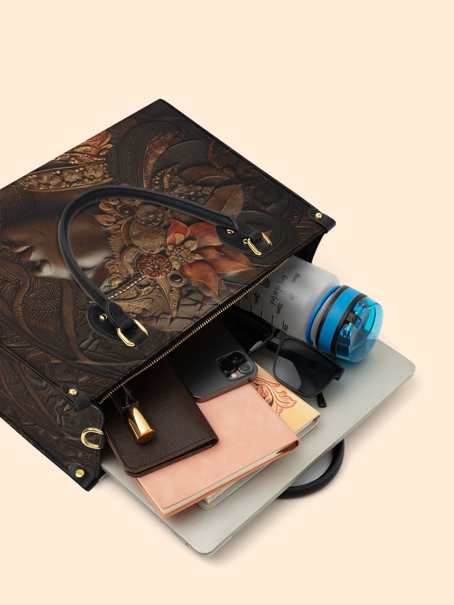 Bronzelyn Root Premium Leather Handbag QR0XD115