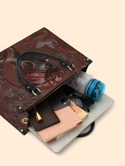 Butterfly Spirit Premium Leather Handbag QR0XD118