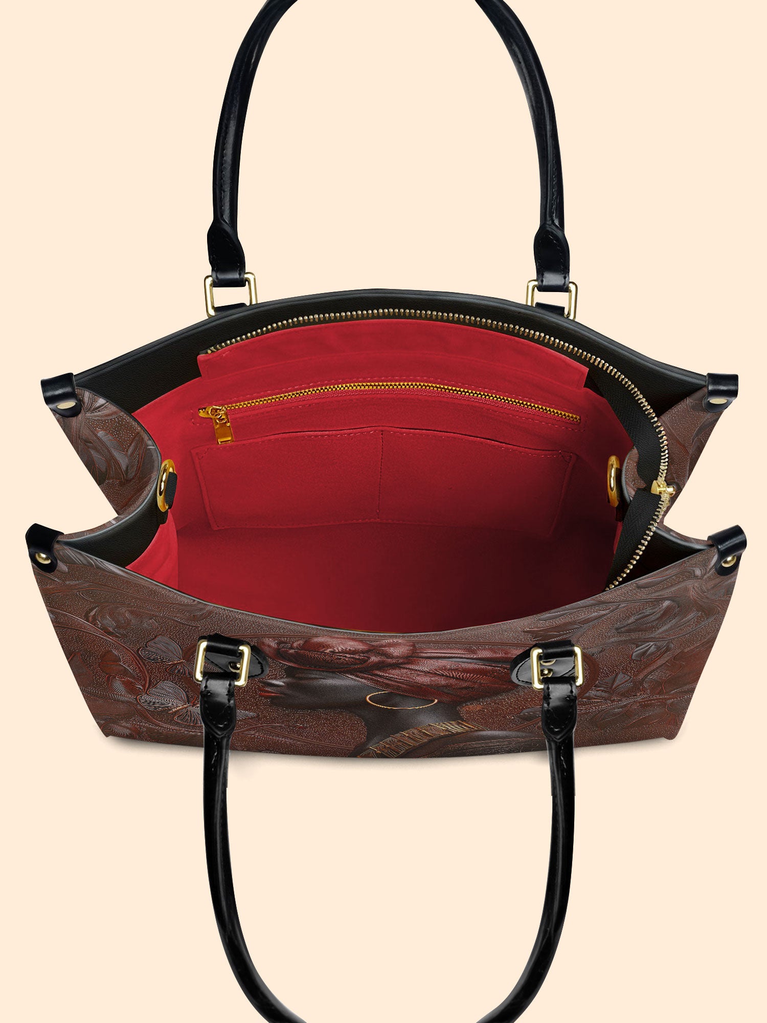 Butterfly Spirit Premium Leather Handbag QR0XD118