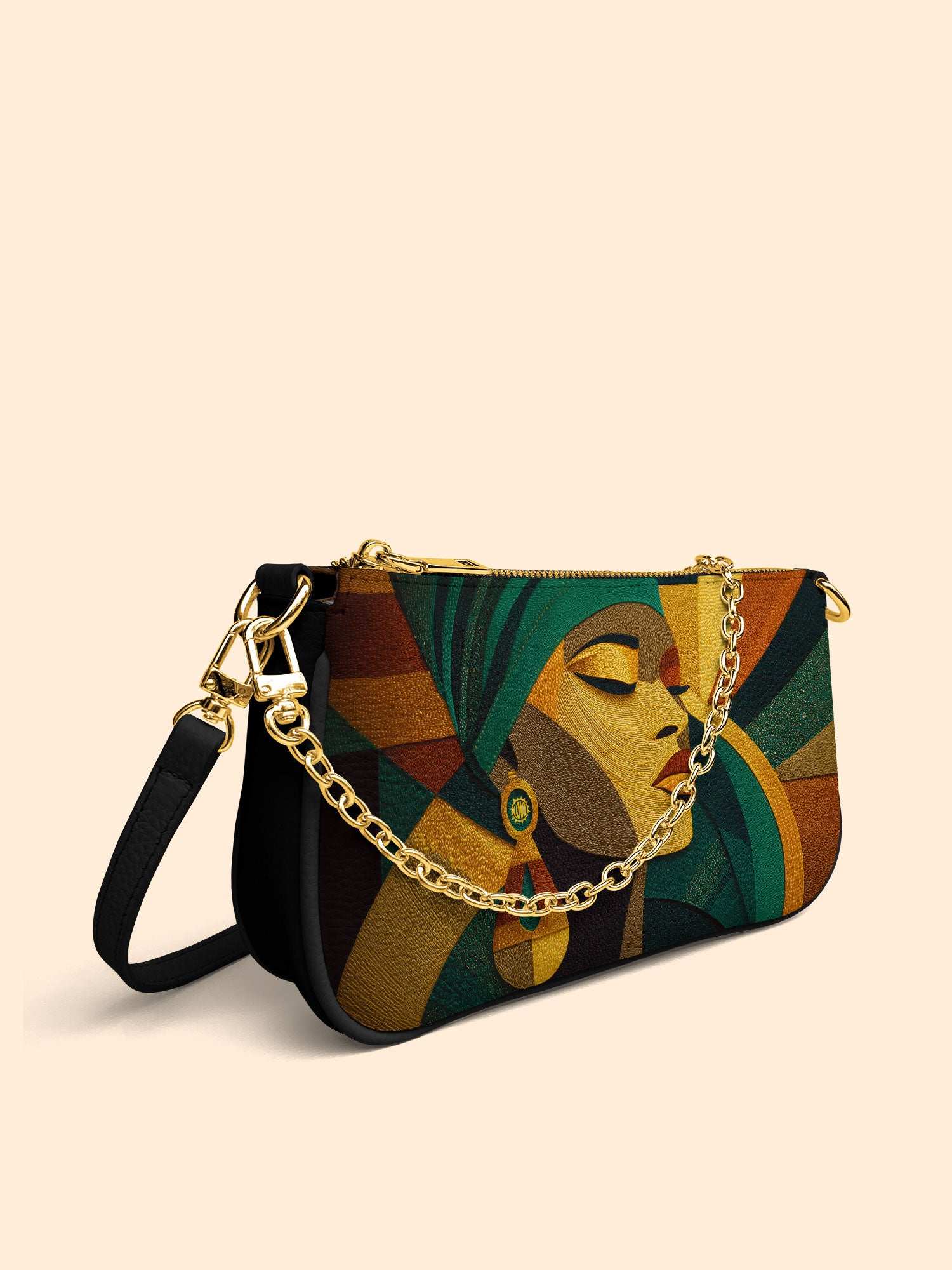 Ancestral Fold Classic Zip Pochette QR0XD107