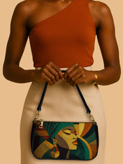 Ancestral Fold Classic Zip Pochette QR0XD107