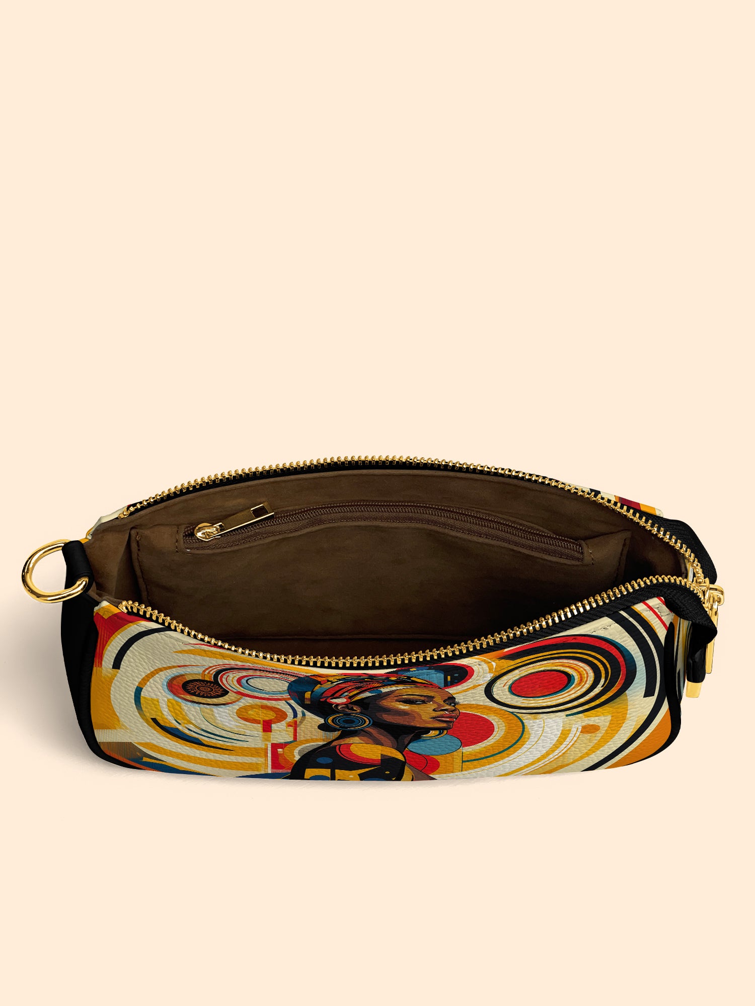 Bold Black Woman Classic Zip Pochette QR0XD112