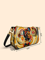 Bold Black Woman Classic Zip Pochette QR0XD112