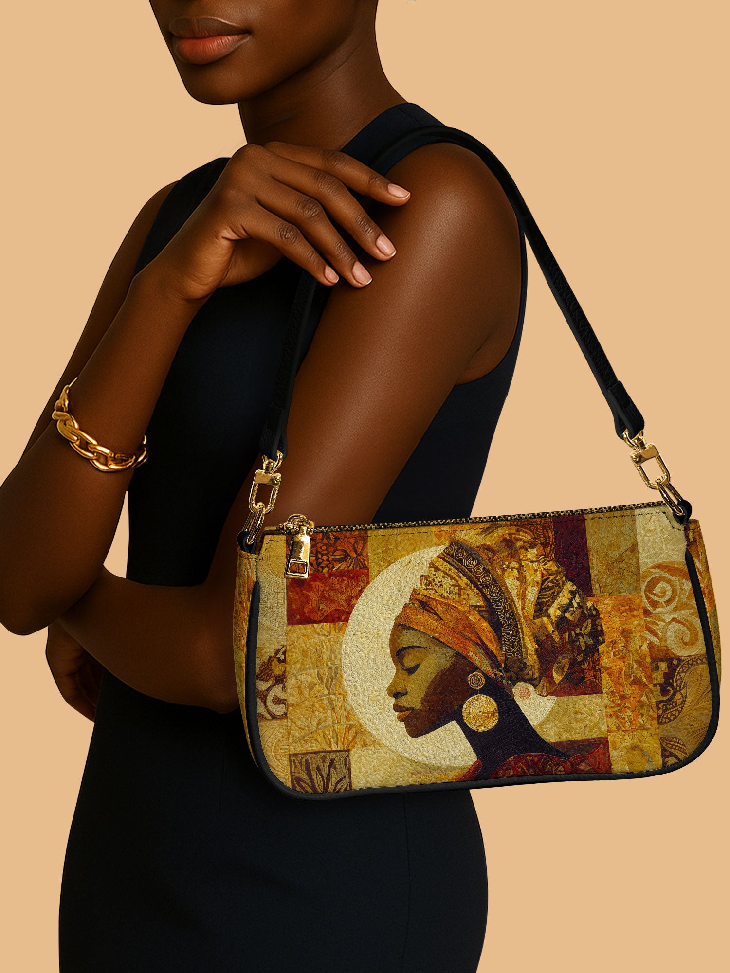 Afro Essence Classic Zip Pochette QR0TD059