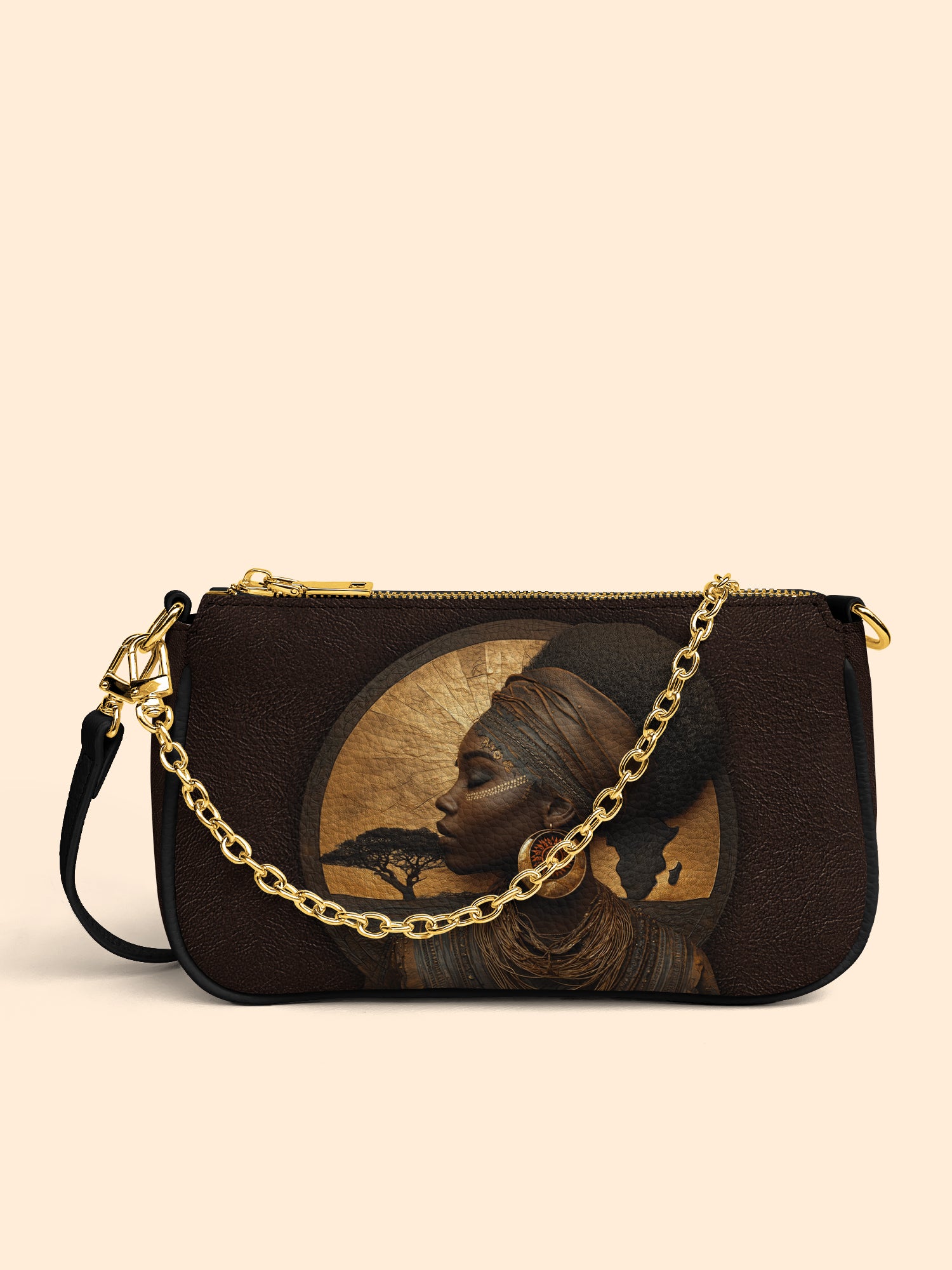 Africa's Spirit Classic Zip Pochette QR0TD060