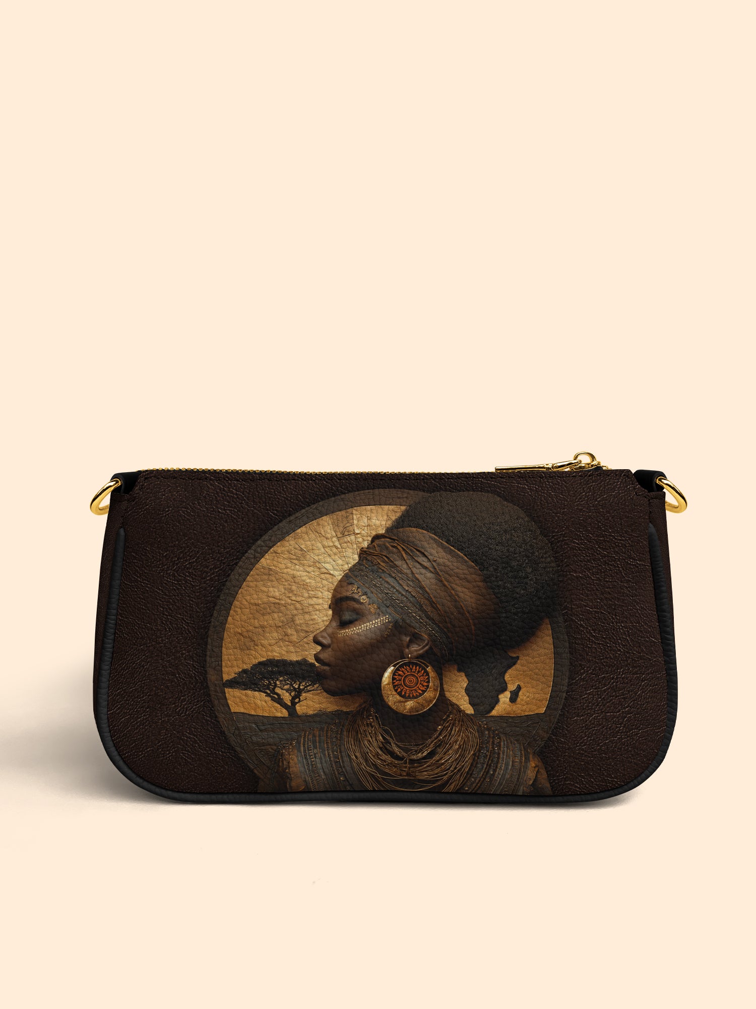 Africa's Spirit Classic Zip Pochette QR0TD060