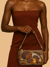 Roots of Africa Classic Zip Pochette QR0TD062