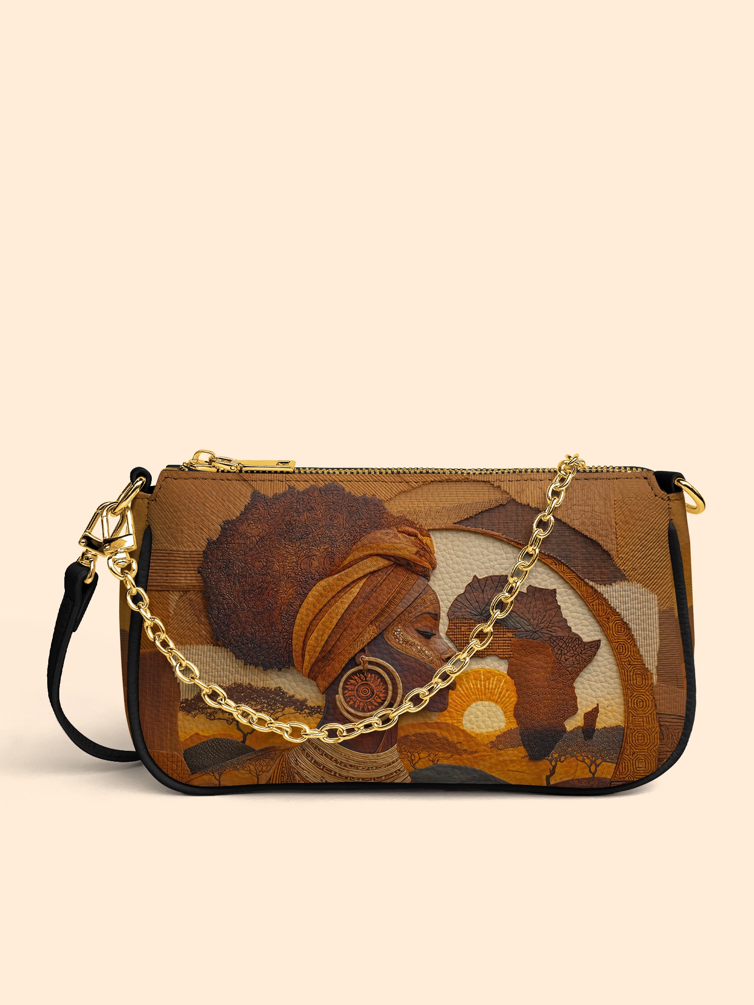 Roots of Africa Classic Zip Pochette QR0TD062