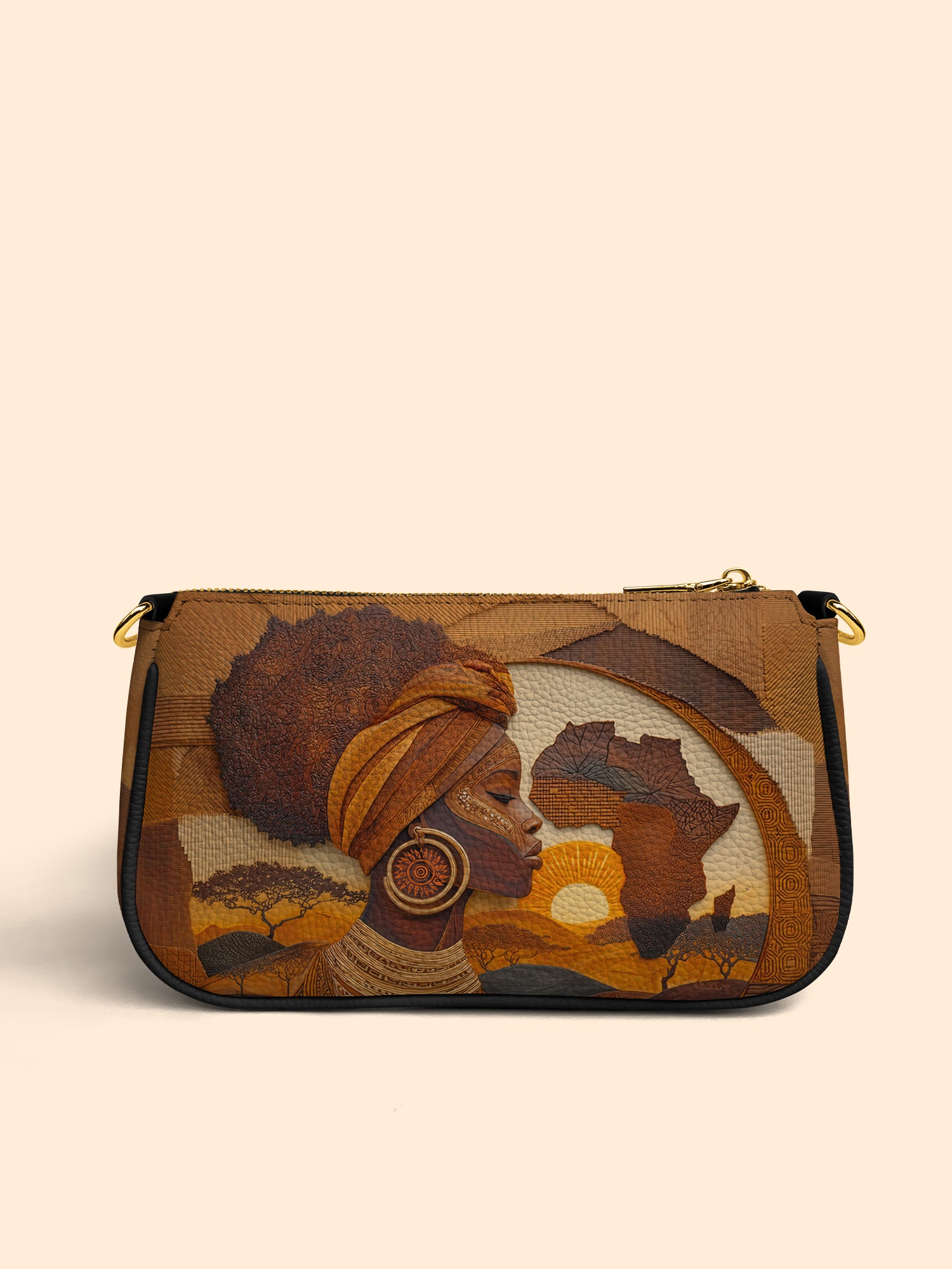Roots of Africa Classic Zip Pochette QR0TD062