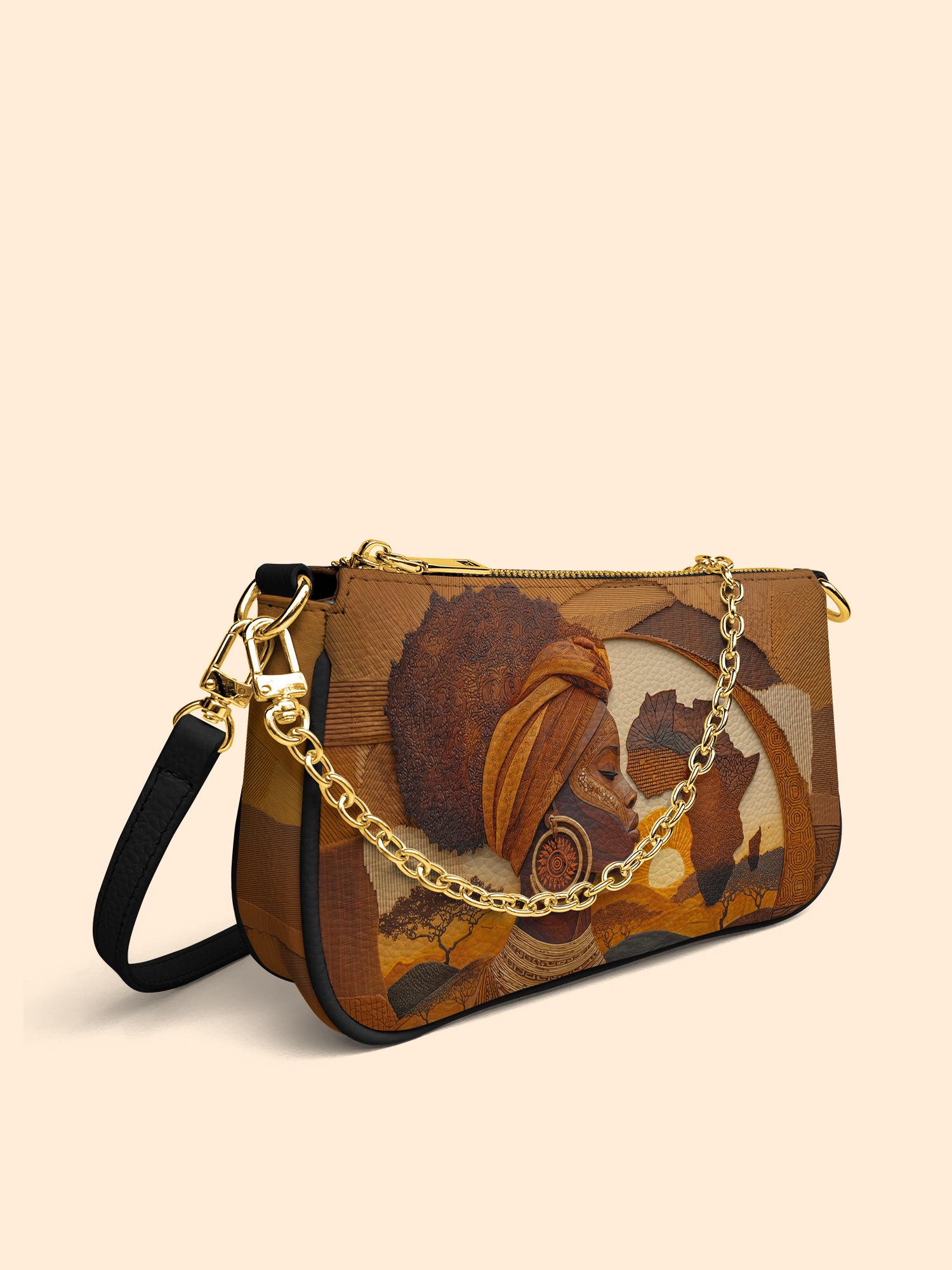 Roots of Africa Classic Zip Pochette QR0TD062