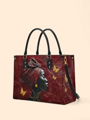 Gilded Grace Premium Leather Handbag QR0XD163