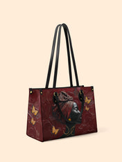 Gilded Grace Premium Leather Handbag QR0XD163