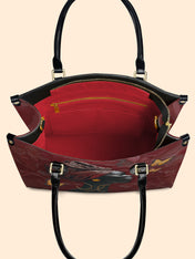 Gilded Grace Premium Leather Handbag QR0XD163