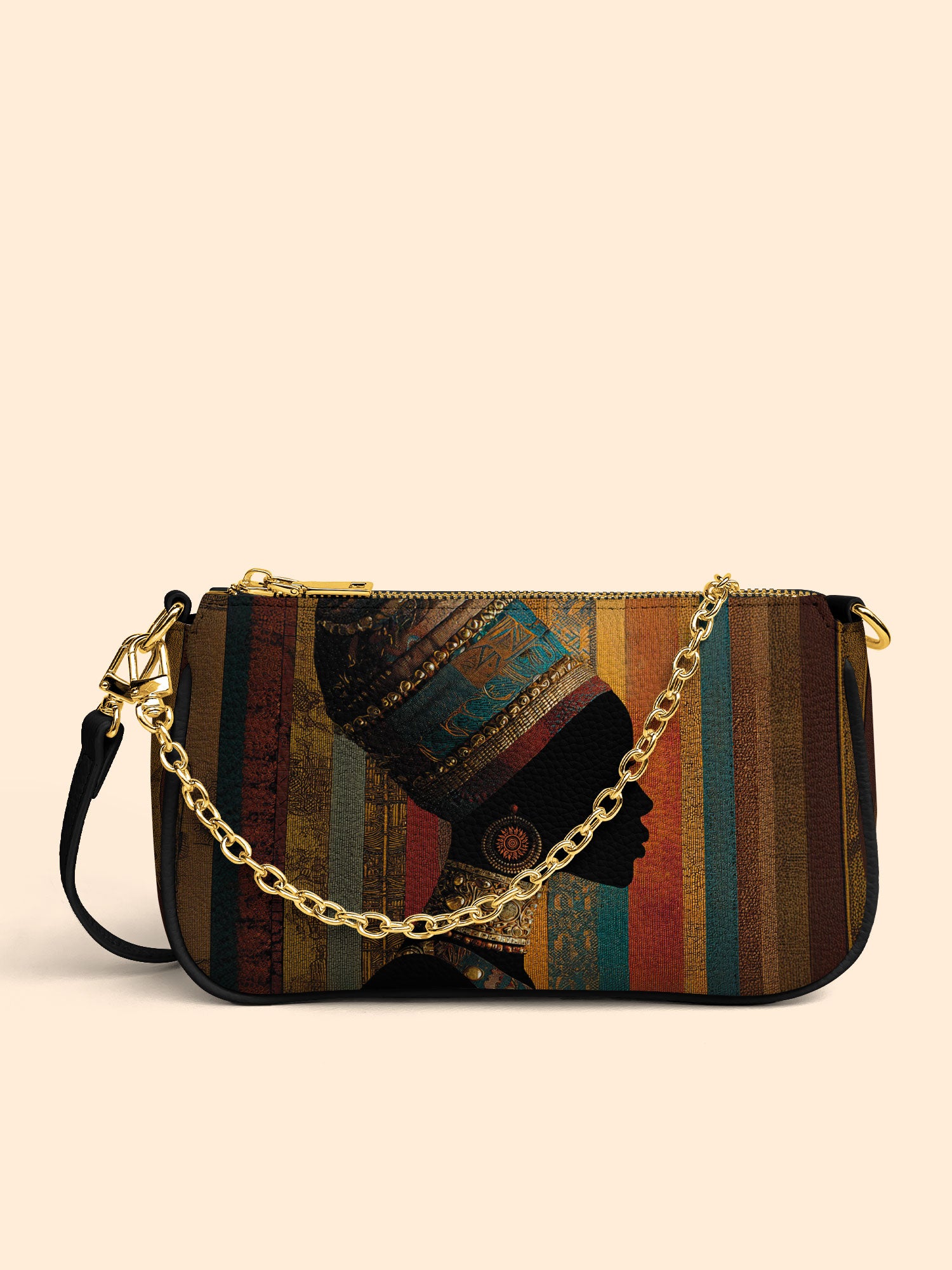 Brown Radiance Classic Zip Pochette QR0TV018