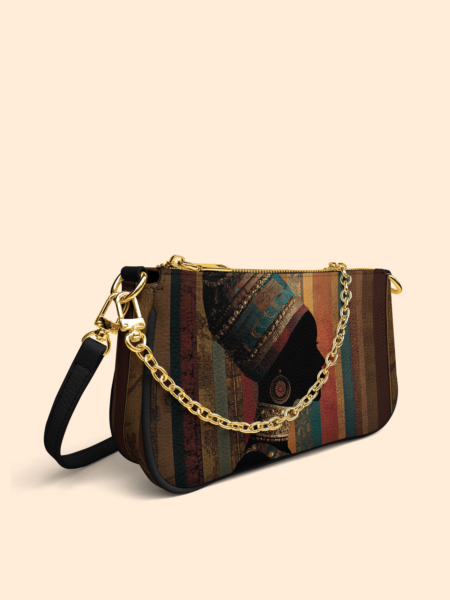 Brown Radiance Classic Zip Pochette QR0TV018
