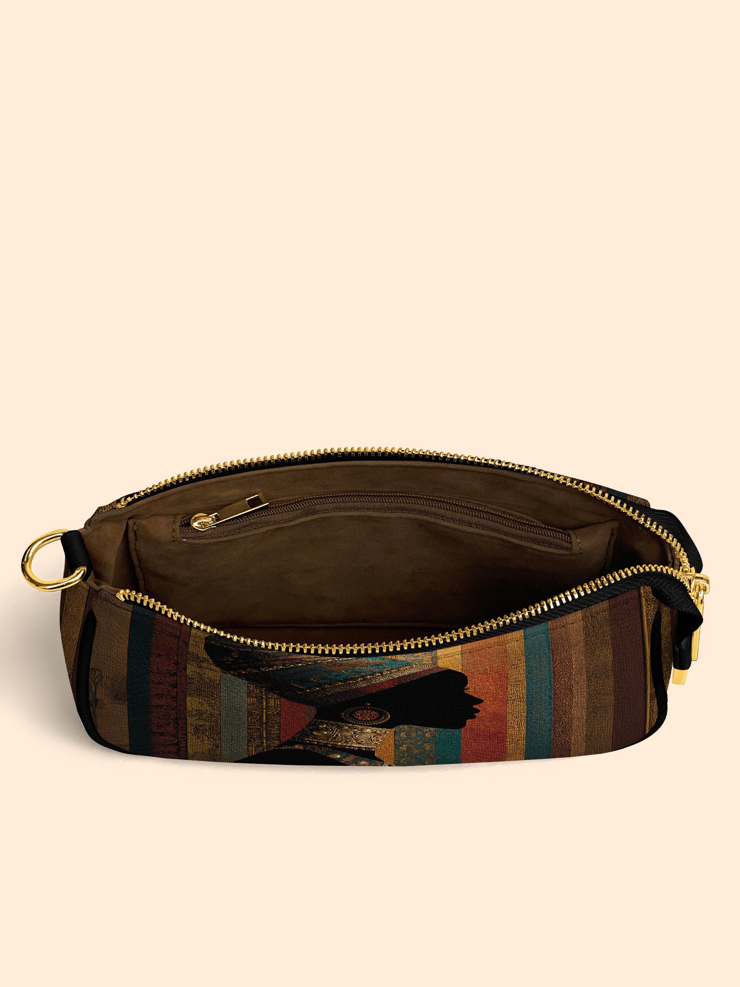 Brown Radiance Classic Zip Pochette QR0TV018