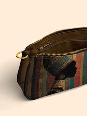 Brown Radiance Classic Zip Pochette QR0TV018