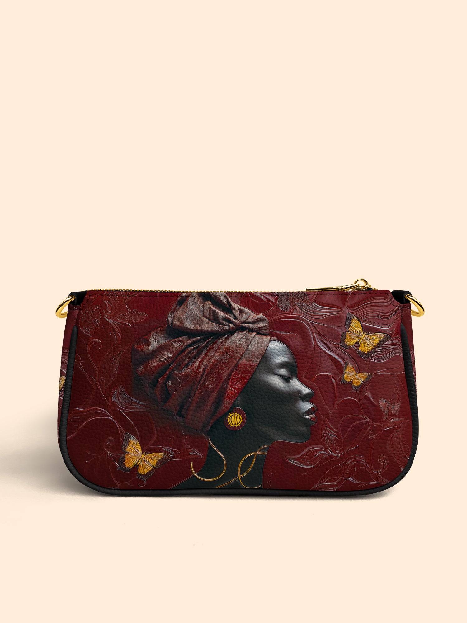 Gilded Grace Classic Zip Pochette QR0XD164