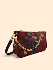 Gilded Grace Classic Zip Pochette QR0XD164