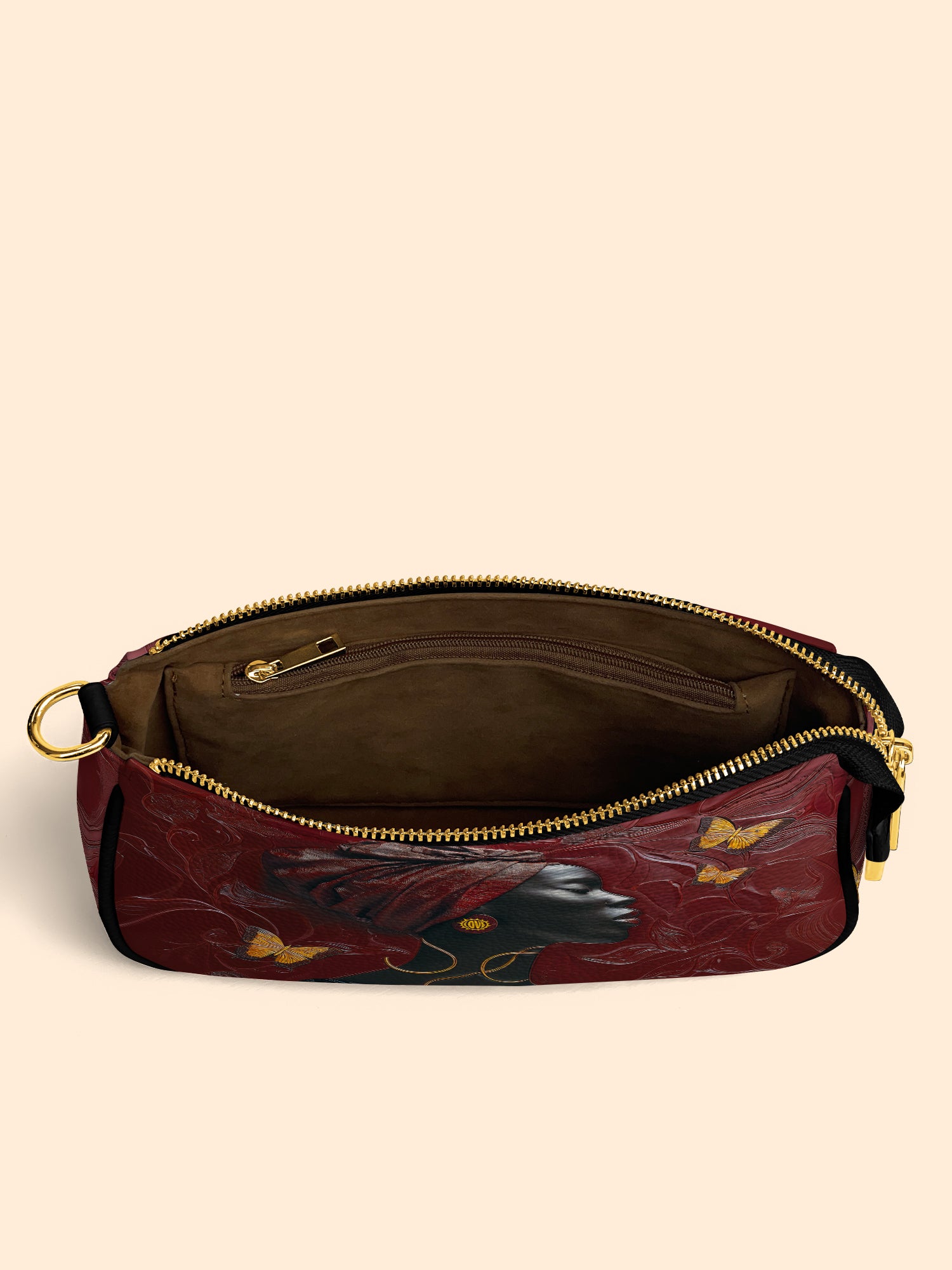 Gilded Grace Classic Zip Pochette QR0XD164