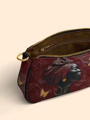 Gilded Grace Classic Zip Pochette QR0XD164