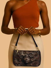 Wooden Bloom Classic Zip Pochette QR0TV017