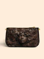 Wooden Bloom Classic Zip Pochette QR0TV017