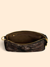 Wooden Bloom Classic Zip Pochette QR0TV017