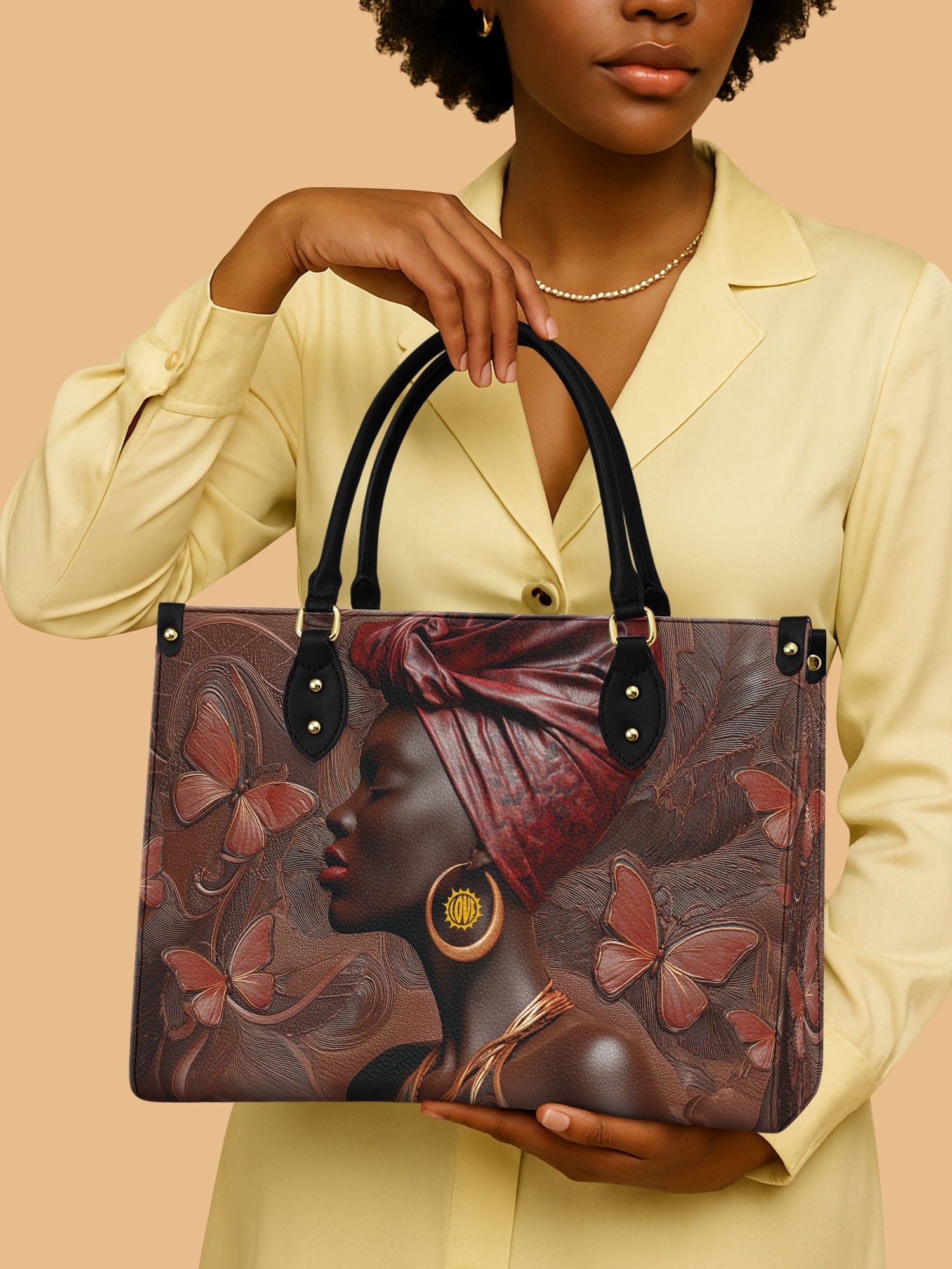 Whisper Bloom Premium Leather Handbag QR0XD135