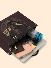 Africa's Soul Premium Leather Handbag QR0TD092