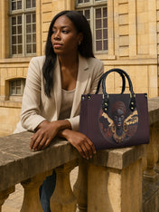 Africa's Soul Premium Leather Handbag QR0TD092