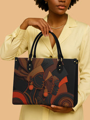 Illuminated Silence Premium Leather Handbag QR0TD087