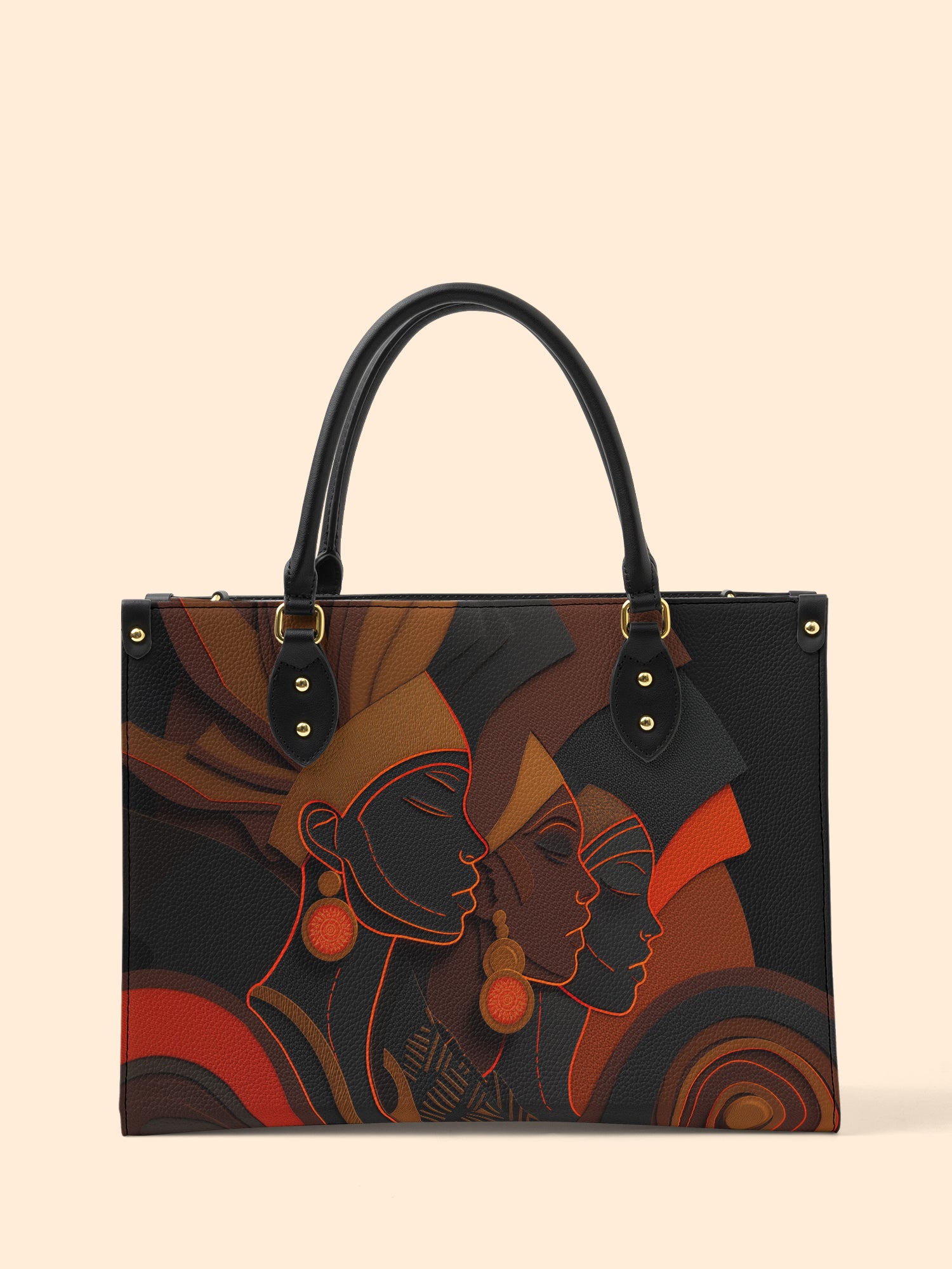 Illuminated Silence Premium Leather Handbag QR0TD087