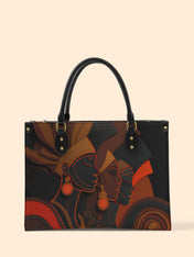 Illuminated Silence Premium Leather Handbag QR0TD087