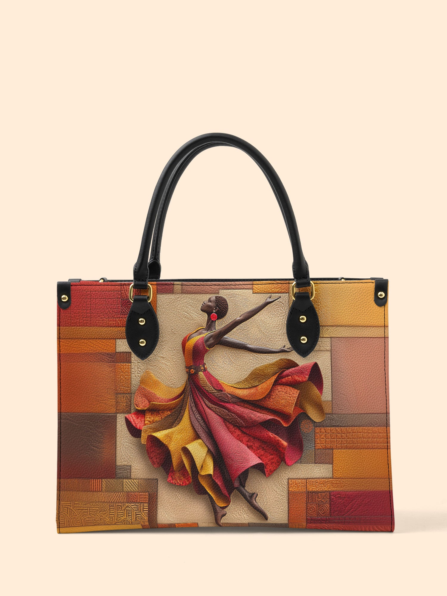 Rhythm of the Soul Premium Leather Handbag QR0TD090