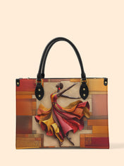 Rhythm of the Soul Premium Leather Handbag QR0TD090