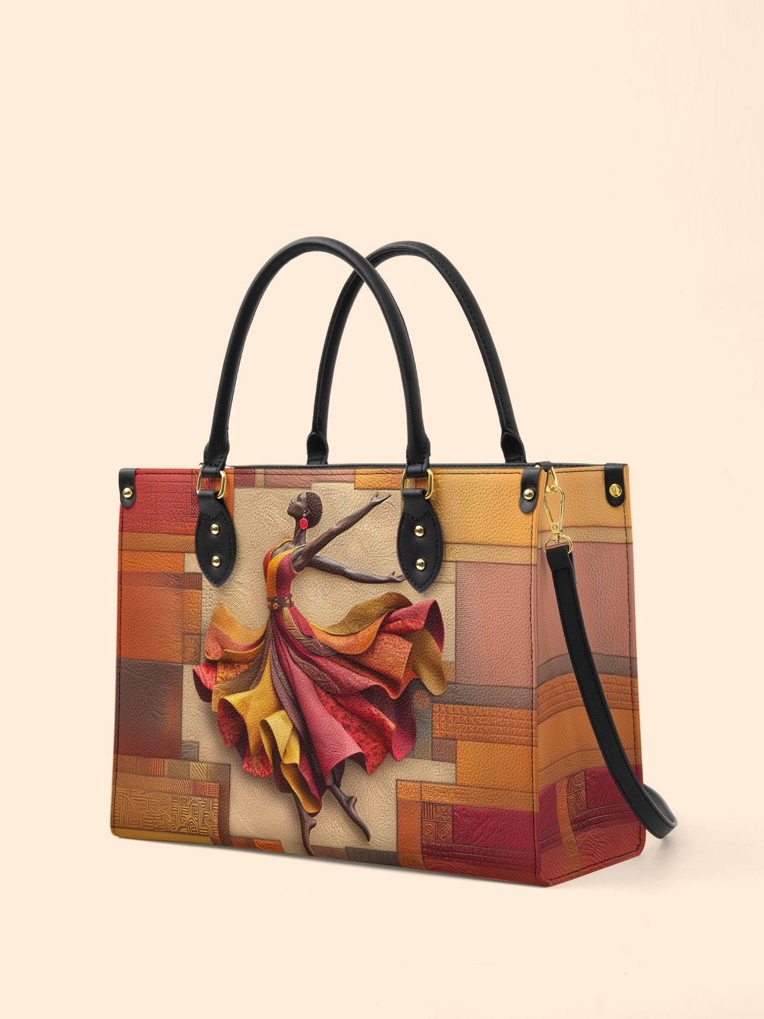 Rhythm of the Soul Premium Leather Handbag QR0TD090