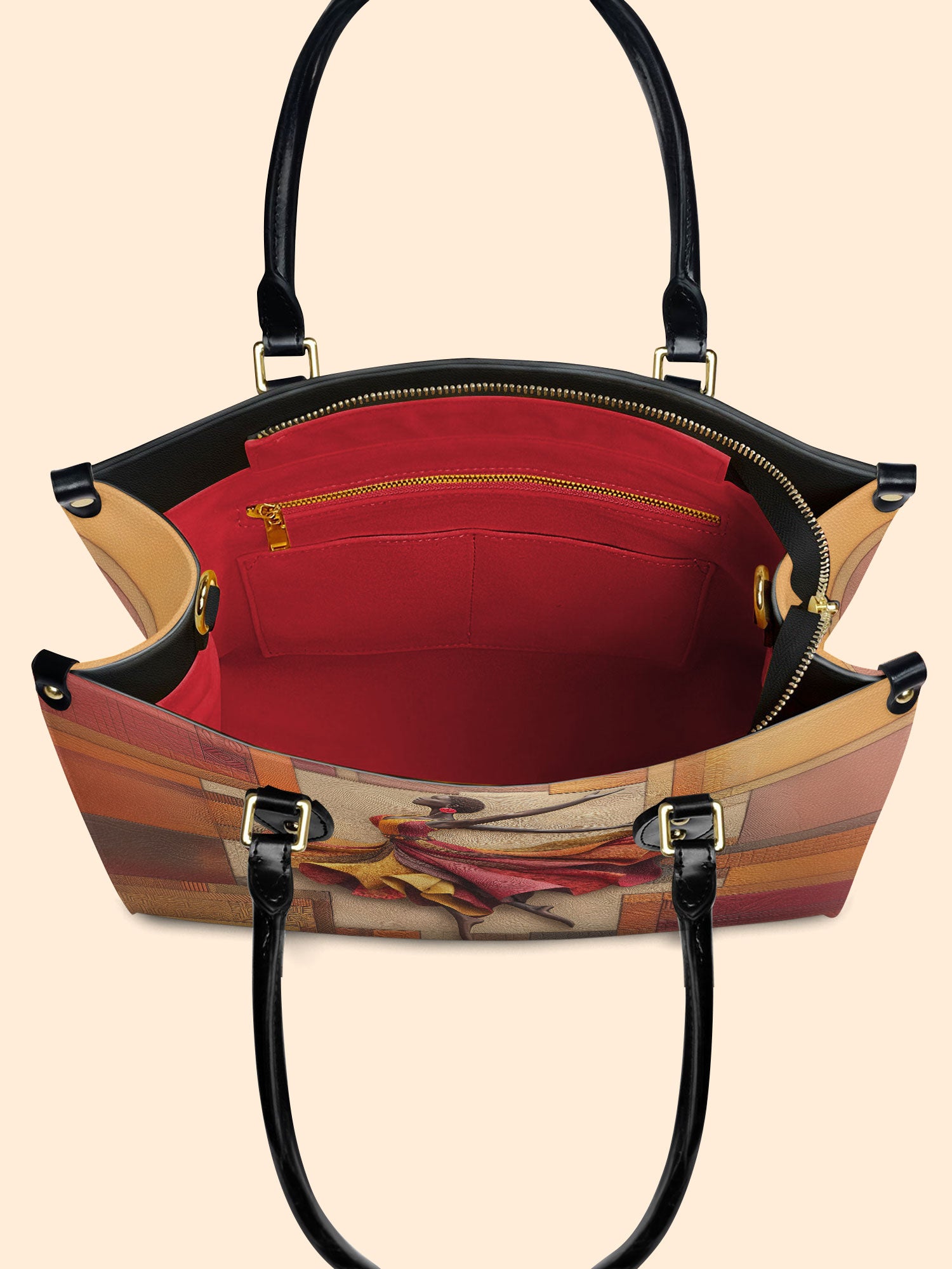 Rhythm of the Soul Premium Leather Handbag QR0TD090