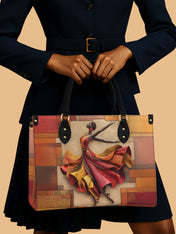 Rhythm of the Soul Premium Leather Handbag QR0TD090