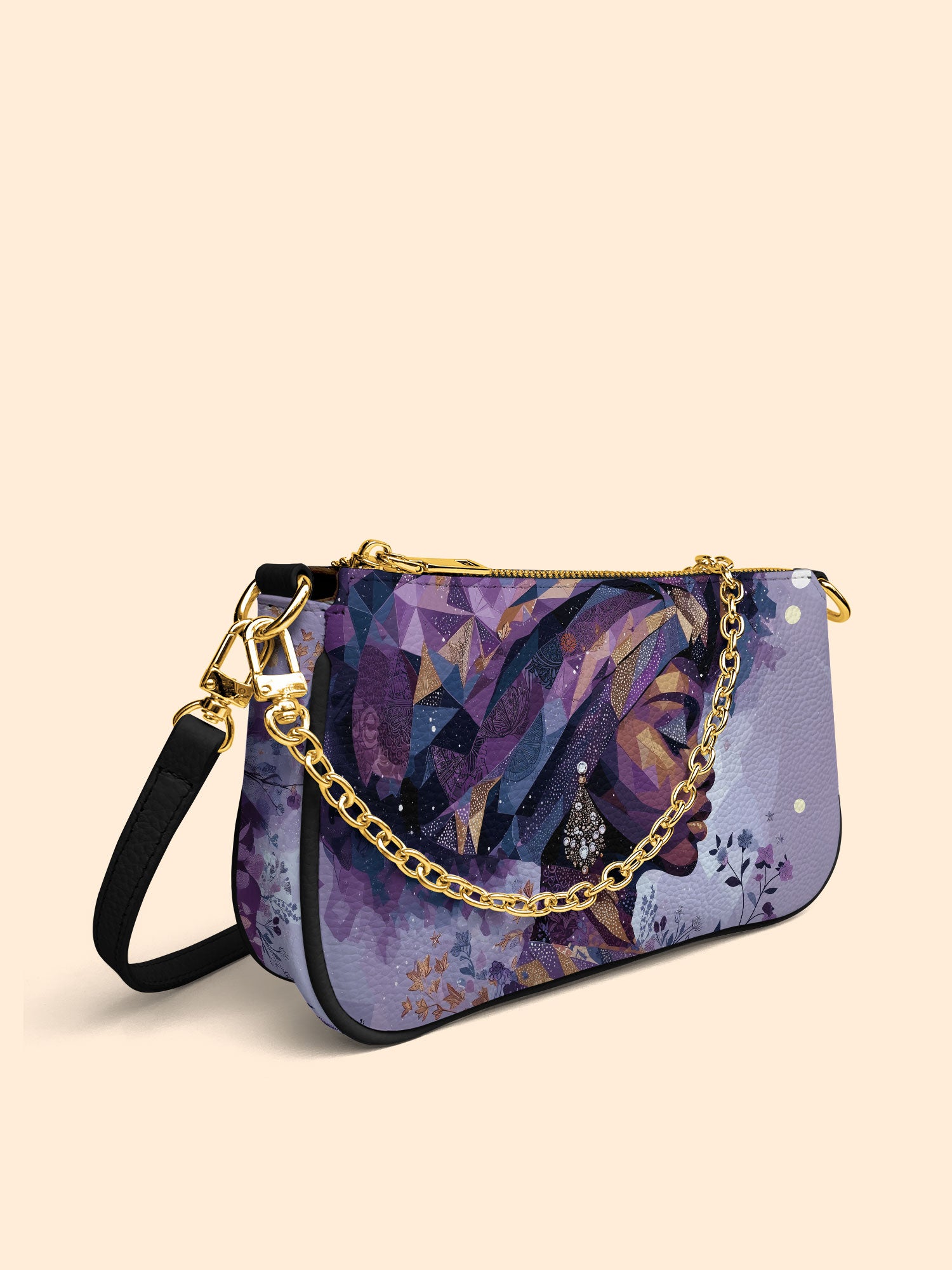 Purple Radiance Classic Zip Pochette QR0TD085